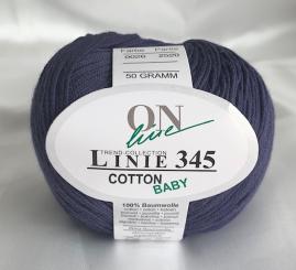 ONline Linie 345 Cotton Baby % 026 dunkelblau  %