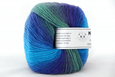 Crystal Palace Chunky Mochi Rainbow 101, blau-grün %