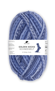 PRO LANA GOLDEN SOCKS SCHNEEWELT 