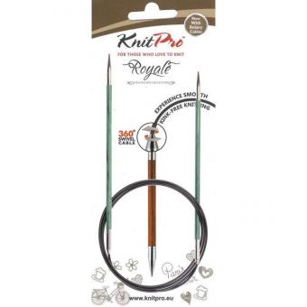 Knit Pro Royale Rundstricknadeln (360 Grad) 3,5 mm - 100 cm 