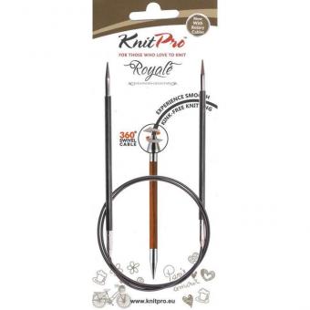 Knit Pro Royale Rundstricknadeln (360 Grad) 4,5 mm - 100 cm 